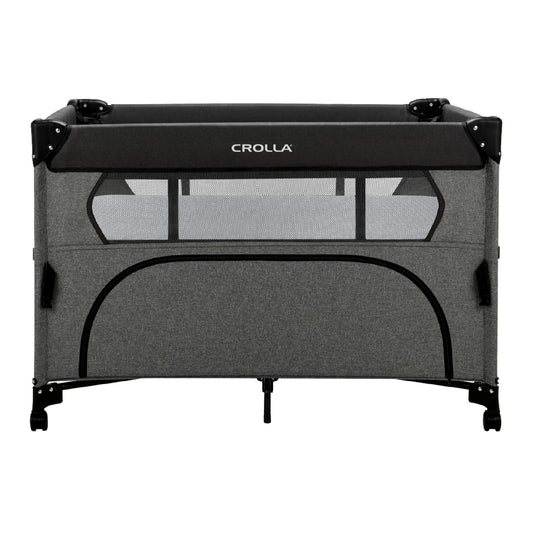 CROLLA ALLY BABY PLAYPEN/BABY PLAYPAN/KATIL BABY (GREY)