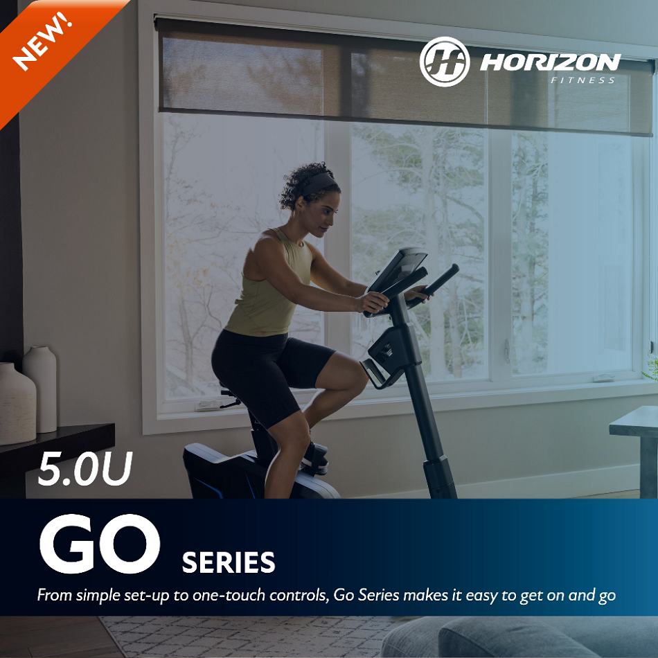Johnson Fitness Horizon 5.0U Upright Bike