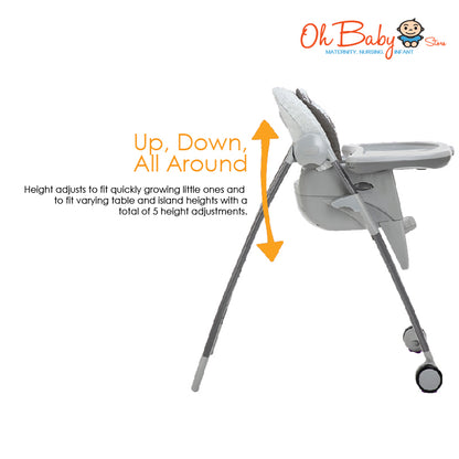 Joie multiply™ 6in1 Multi-Mode Highchair | 6-in-1 Convertible | 6 Bulan hingga 6 Tahun | 2-Year Warranty