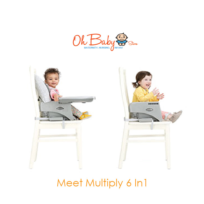 Joie multiply™ 6in1 Multi-Mode Highchair | 6-in-1 Convertible | 6 Bulan hingga 6 Tahun | 2-Year Warranty