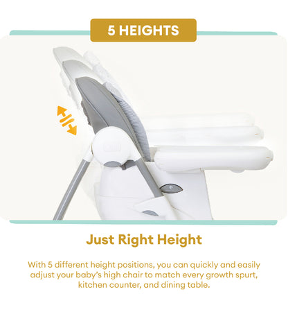 Joie multiply™ 6in1 Multi-Mode Highchair | 6-in-1 Convertible | 6 Bulan hingga 6 Tahun | 2-Year Warranty