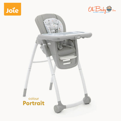 Joie multiply™ 6in1 Multi-Mode Highchair | 6-in-1 Convertible | 6 Bulan hingga 6 Tahun | 2-Year Warranty