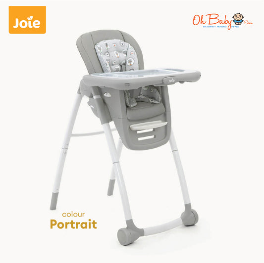 Joie multiply™ 6in1 Multi-Mode Highchair | 6-in-1 Convertible | 6 Bulan hingga 6 Tahun | 2-Year Warranty