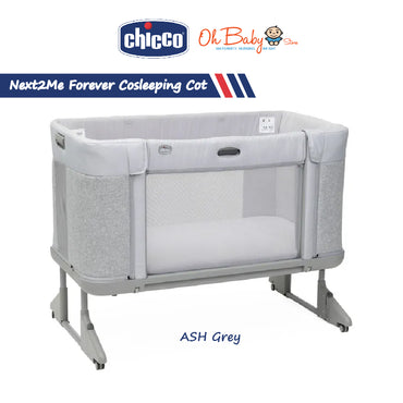 Chicco Next2Me Forever Baby Cot | 3-dalam-1 Co-Sleeper & Katil Bayi | 0–22kg | Waranti 1 Tahun
