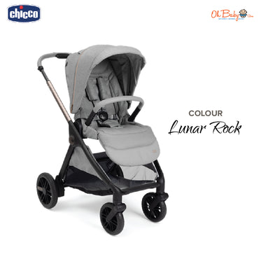 Chicco Bellagio Stroller | Dua Arah | Auto One-Touch Fold | 0–22kg | Waranti 1 Tahun