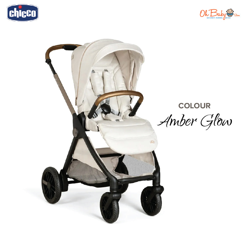 Chicco Bellagio Stroller | Dua Arah | Auto One-Touch Fold | 0–22kg | Waranti 1 Tahun