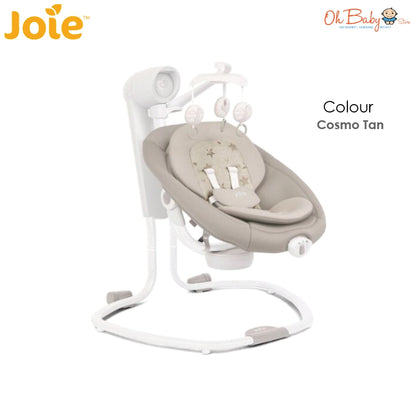 Joie serina™ Swivel Baby Swing | Multi-Direction Swing, Soothing & Comfortable | Newborn hingga 9kg | 2-Year Warranty