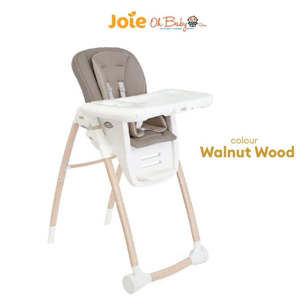Joie multiply™ 6in1 Multi-Mode Highchair | 6-in-1 Convertible | 6 Bulan hingga 6 Tahun | 2-Year Warranty