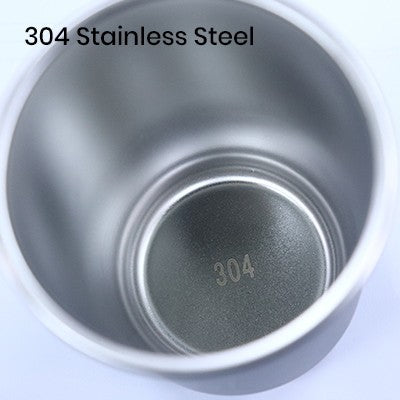 MUGG Stainless Steel Mug with Top Lid - 300ml