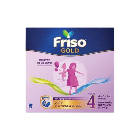 Friso Gold Step 4 Susu Formula 3x1.2Kg