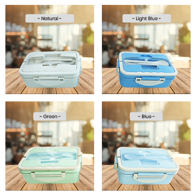 Bento Eco-Wheat Lunch Box - 1L