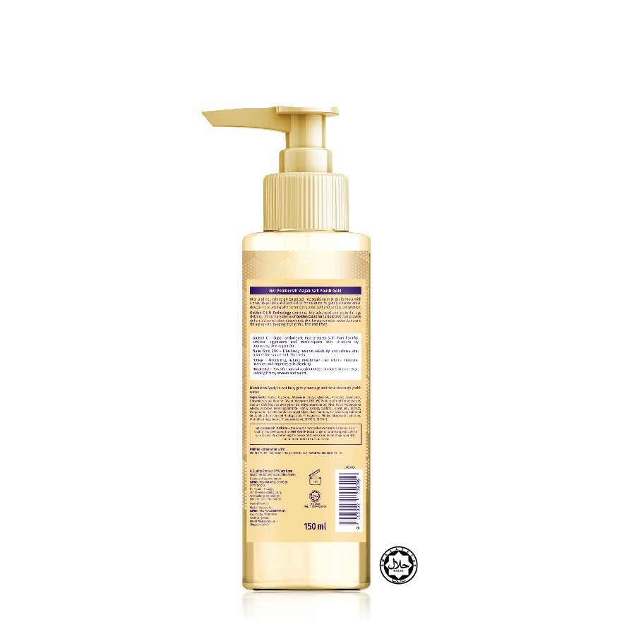 Safi Youth Gold Lifting Milk Gel Cleanser 150ml