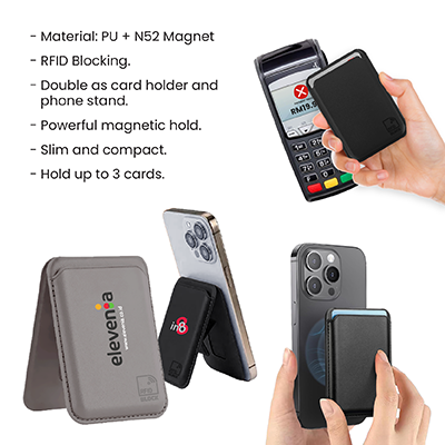 MAG - Magnetic RFID Block Card Case