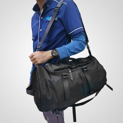HYKE 2 Travel Nylon Duffel Two Way Bag