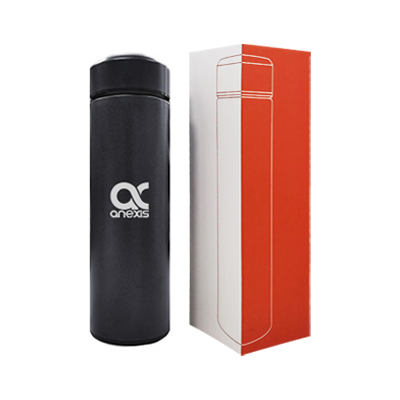 Premium Matt Stainless Steel Vacuum Thermos Flask - 480ml