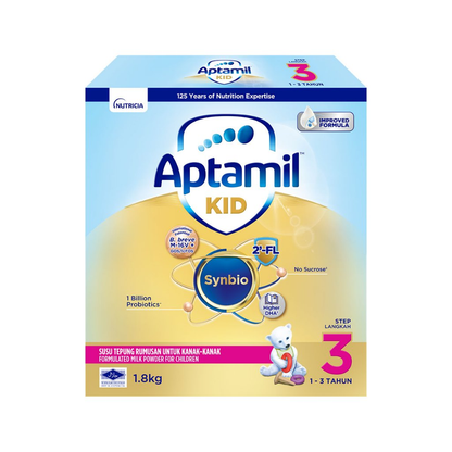 Aptamil KID Langkah 3 Formula Membesar 1-3 Tahun