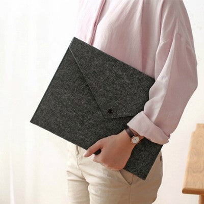 14" Felt iPad and Document Carry Folder