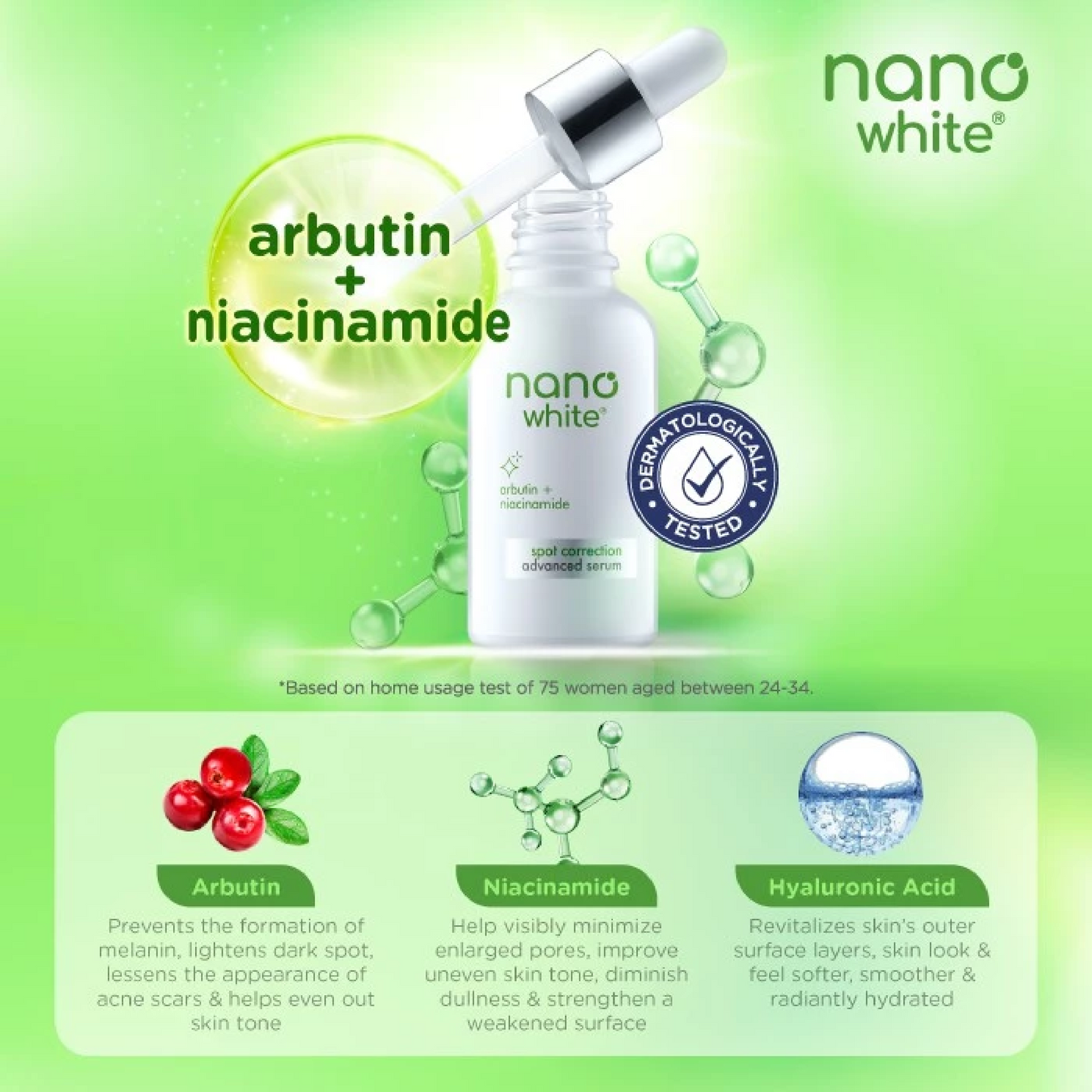 Nanowhite Essential Omega Day Shield Pelindung Matahari SPF50 PA++ 35ml