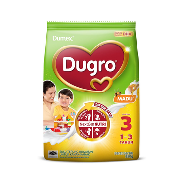 Dumex Dugro Step 3 Formula Pembesaran Madu 1-3 Tahun