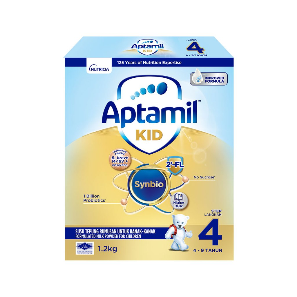 Aptamil KID Langkah 4 Formula Membesar 4-9 Tahun
