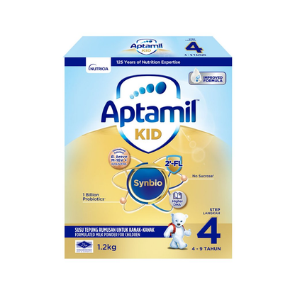 Aptamil KID Langkah 4 Formula Membesar 4-9 Tahun
