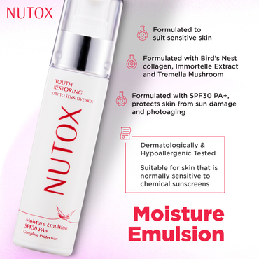 Nutox Youth Restoring Moisture Emulsion SPF30 PA++ 50ml