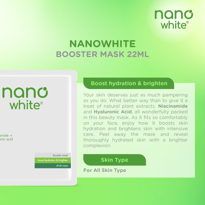 Nanowhite Booster Mask 22ml