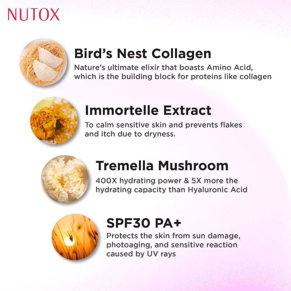Nutox Youth Restoring Moisture Emulsion SPF30 PA++ 50ml