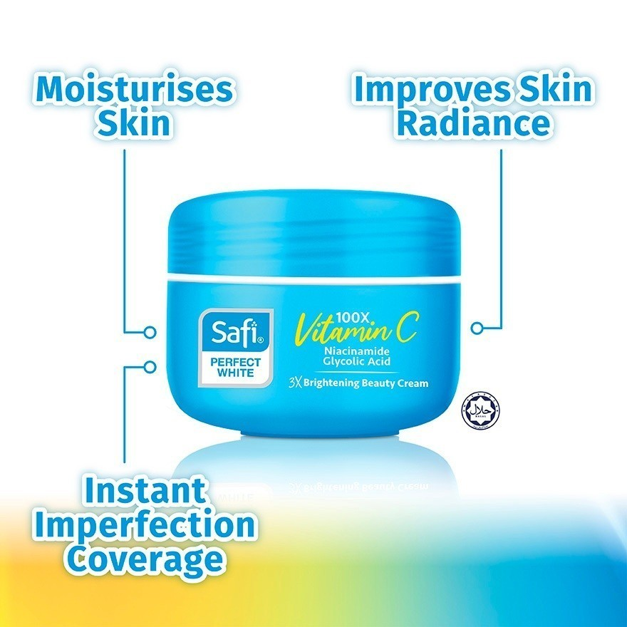 Safi Perfect White 3x Brightening Beauty Cream 16g