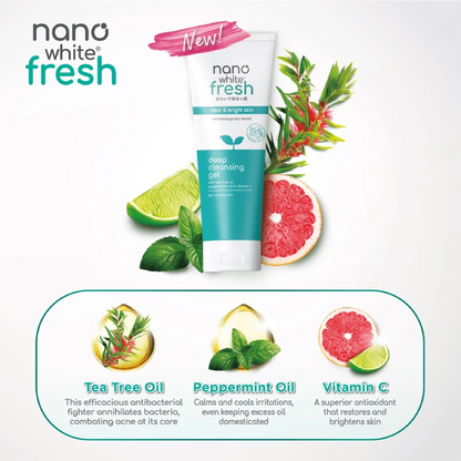 Nanowhite Fresh Deep Cleansing Gel 100ml
