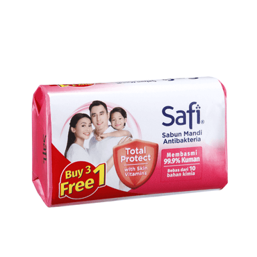 Safi Mandi Antibakteria Sabun Bar 400g