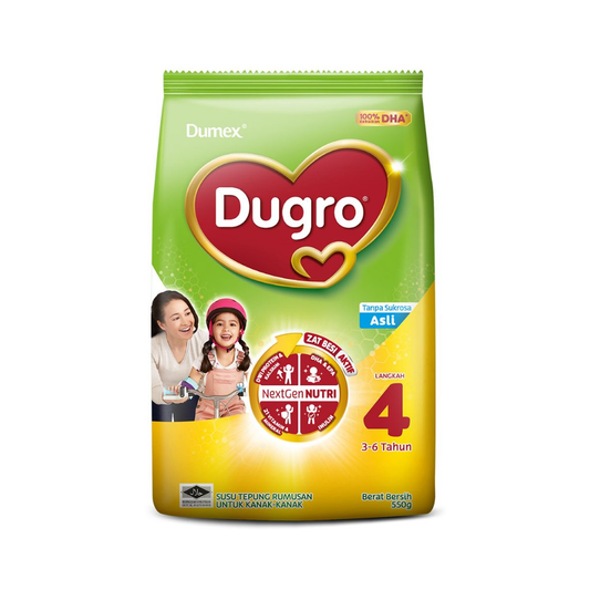 Dumex Dugro Step 4 Formula Pembesaran Asal 3-6 Tahun