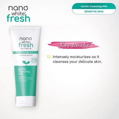 Nanowhite Fresh Gentle Cleansing Milk Cleanser 100ml