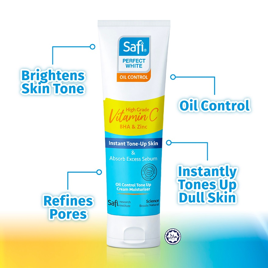 Safi Perfect White Oil Control Tone Up Cream Matte Moisturizer 40g