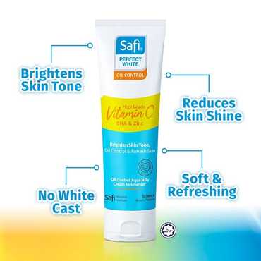 Safi Perfect White Oil Control Aqua Jelly Cream Moisturizer 40g