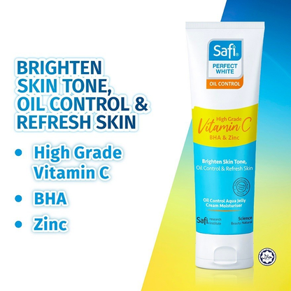 Safi Perfect White Oil Control Aqua Jelly Cream Moisturizer 40g