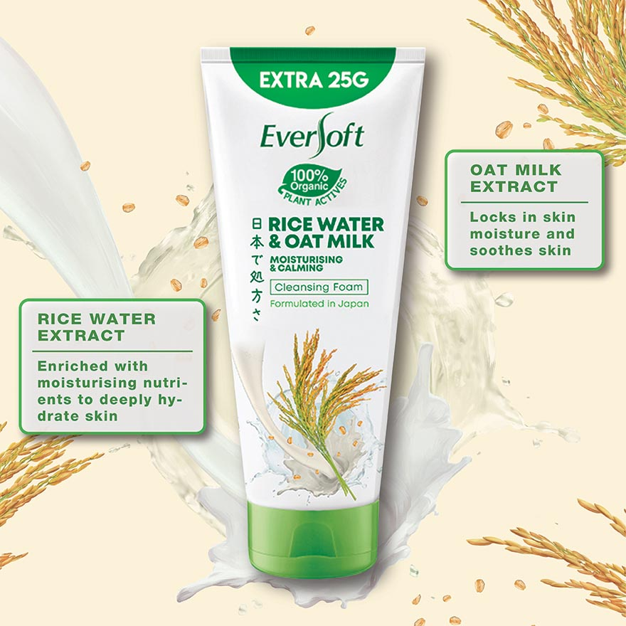 Eversoft Facial Cleanser Foam 195g