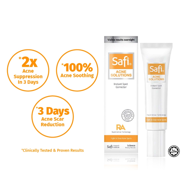 Safi Acne Solutions Pembetulan Bintik Segera 15g