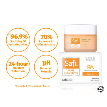 Safi Acne Solutions Soothing Gel Moisturizer 45g