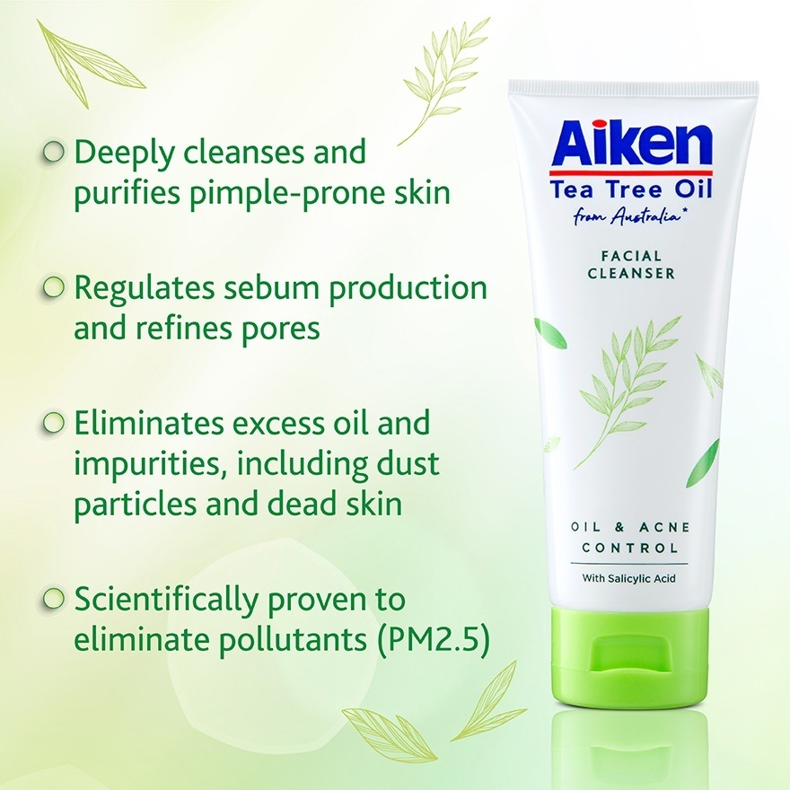 Pencuci Muka Minyak Pokok Teh Aiken 100g