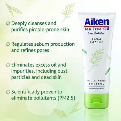 Pencuci Muka Minyak Pokok Teh Aiken 100g