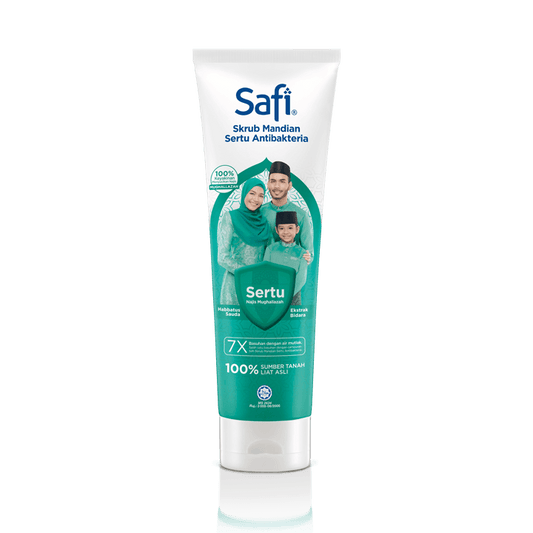Safi Antibakteria Scrub Sertu Samak 300g
