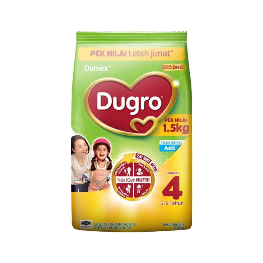 Dumex Dugro Step 4 Formula Pembesaran Asal 3-6 Tahun