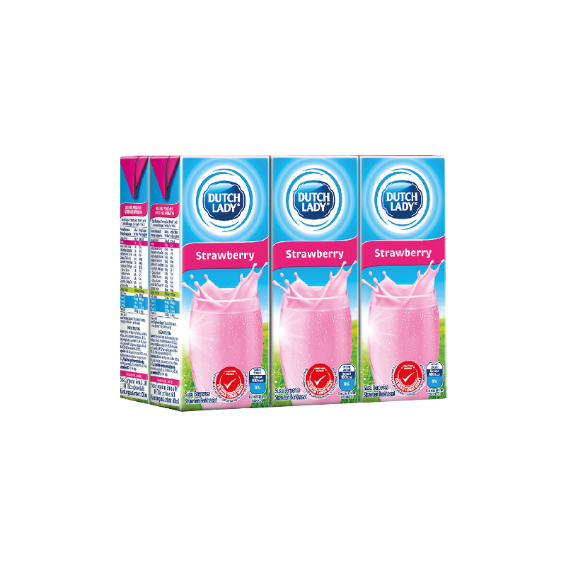 Susu UHT Dutch Lady 6x200ML