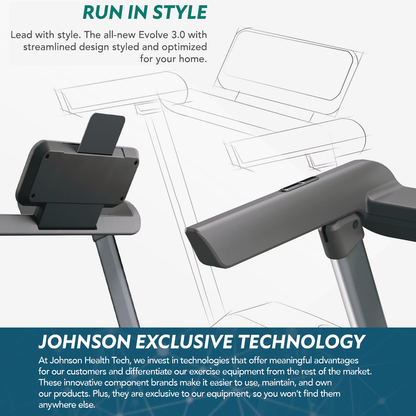 Johnson Fitness Horizon Evolve 3.0 Treadmill