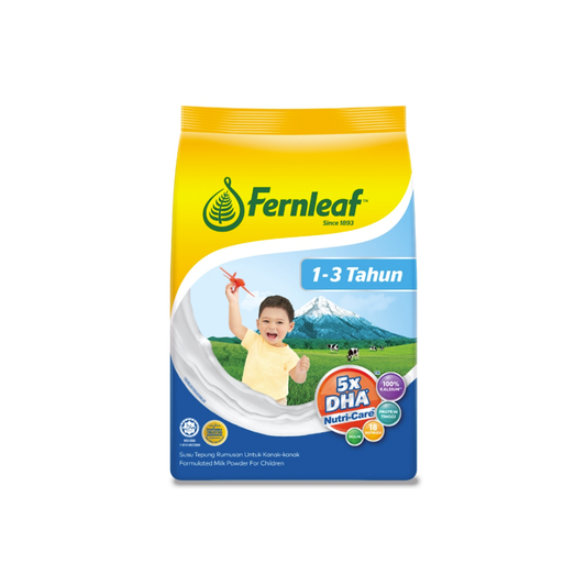 Susu Tepung Fernleaf untuk Kanak-kanak 1 - 3 tahun