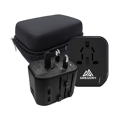 INNOV Travel Adapter 2 Type-C + 2 USB Smart Charger