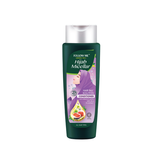Follow Me Green Tea Hijab Micellar Conditioner Hair Fall Solution 320ML