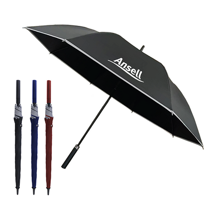 27" Auto-Open Inner Black Coated Reflective Strip Color Handle