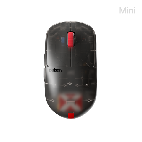 Pulsar X2H Mini Wireless Clear Black [PX2H1CL]
